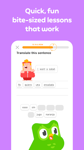 Duolingo: language lessons